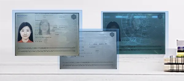 Supports multiple authenticity checks, including UV feature inspection, IR feature inspection, chip data verification, and cross-validation between OCR data and electronic chip content.