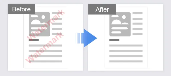 可自动识别并擦除水印，如图片中的日期、Logo、文字等，实现高保真无痕处理，完美还原原始图像